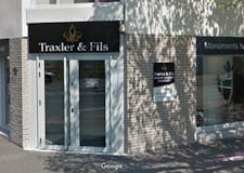 Devanture de Pompes Funèbres Traxler