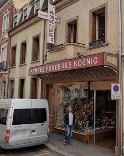 Photographie de la Pompes Funèbres Koenig