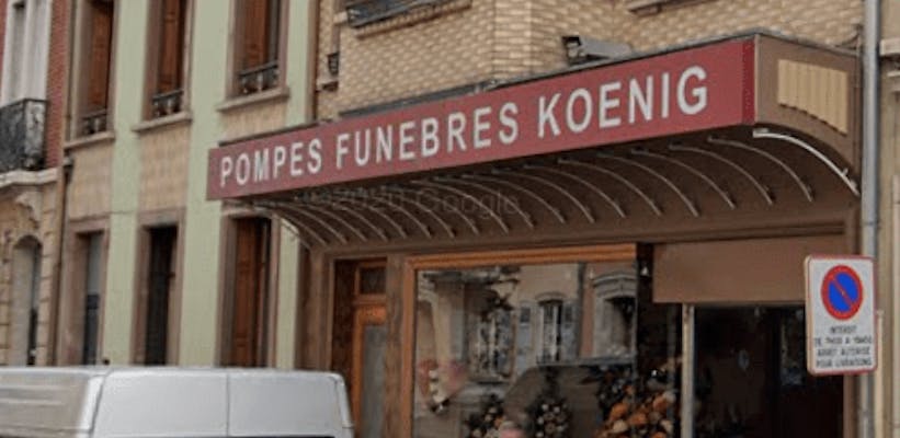 Photographie de la Pompes Funèbres Koenig