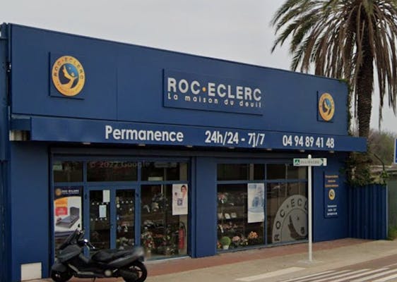 Photographie de la Pompes Funèbres Roc-Eclerc de Toulon
