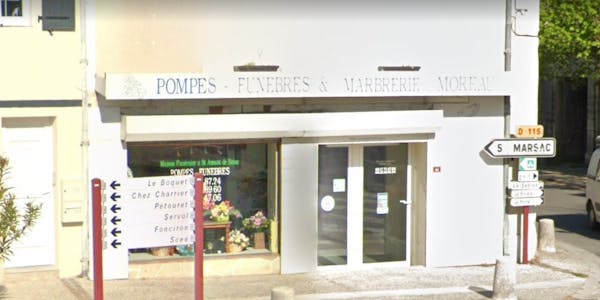 Photographie Pompes Funèbres Marbrerie MOREAU de Vars