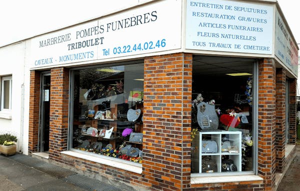 Photographie de la Pompes Funèbres et Marbrerie Triboulet d'Amiens