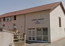Devanture de Pompes Funèbres Briday-Millet