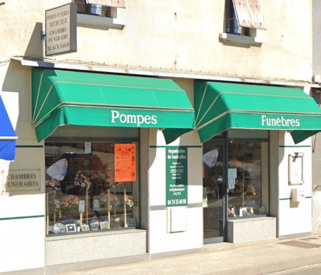 Photographie de la Pompes Funèbres Mercier