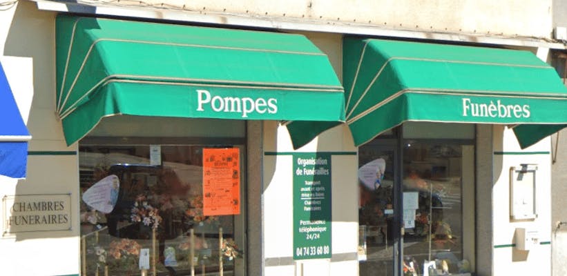 Photographie de la Pompes Funèbres Mercier