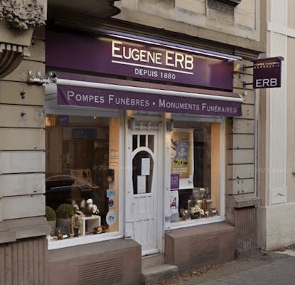 Photographie de la Pompes Funèbres et Marbrerie Erb de Strasbourg
