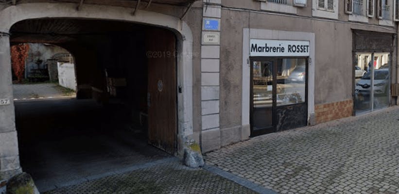Photographie de la Marbrerie Rosset