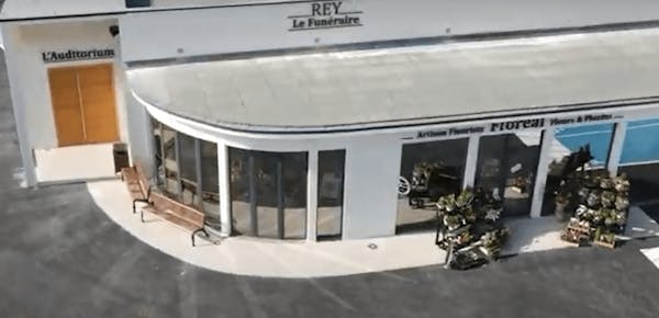 Photographie de la Pompes Funèbres REY
