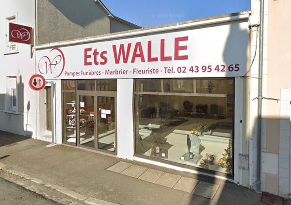Photographie de la Pompes Funèbres Walle de Sablé-sur-Sarthe
