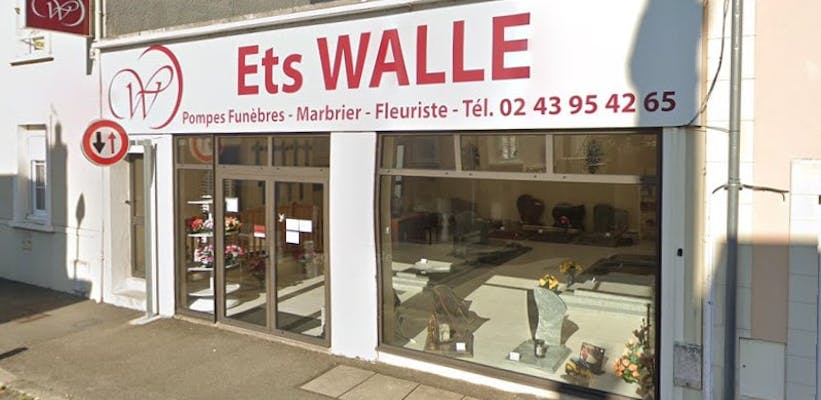 Photographie de la Pompes Funèbres Walle de Sablé-sur-Sarthe