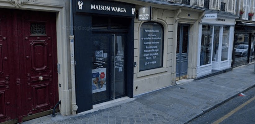 Photographie de la Maison Funéraire Warga