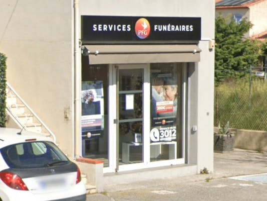 Photographie de la Pompes Funèbres Générales d'Antibes