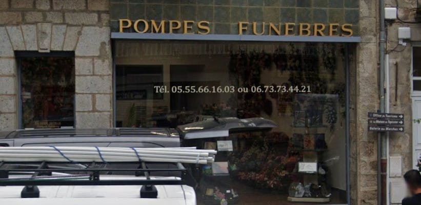 Photographie Pompes Funèbres Rachel Jouanny d'Aubusson