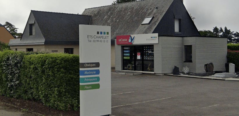 Photographie Pompes Funèbres Chapelet de Retiers