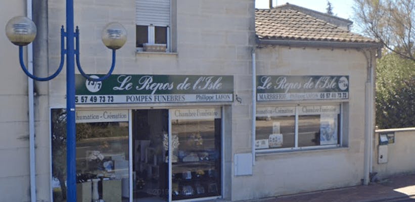 Photographie Pompes Funèbres Le Repos de L'Isle de Saint-Seurin-sur-l'Isle