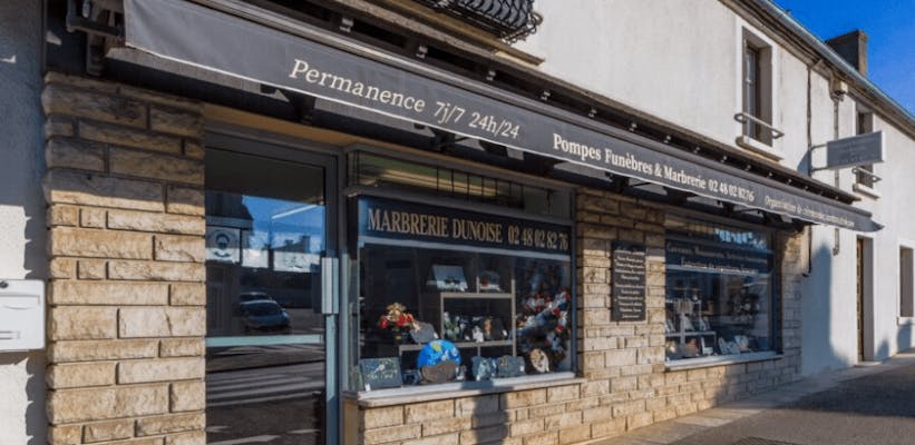 Photographie Pompes Funèbres Marbrerie Dunoise de Dun-sur-Auron