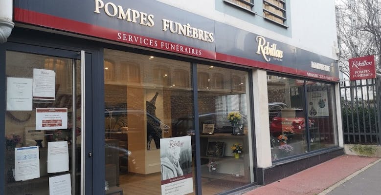 Photographie de Pompes Funèbres et Marbrerie Rebillon de Paris