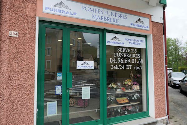 Photographie de La Pompes Funèbres et Marbrerie Funeralp de Taninges