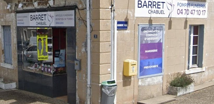 Photographie de Pompes Funèbres Barret Chabuel du Montet