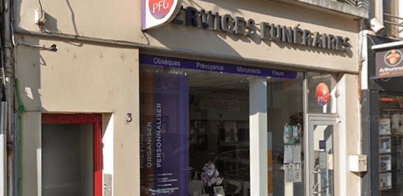 Photographie de la Pompes Funèbres Générales