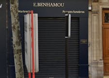 Devanture de Pompes Funèbres Benhamou