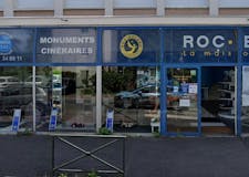 Devanture de Pompes Funèbres Roc-Eclerc