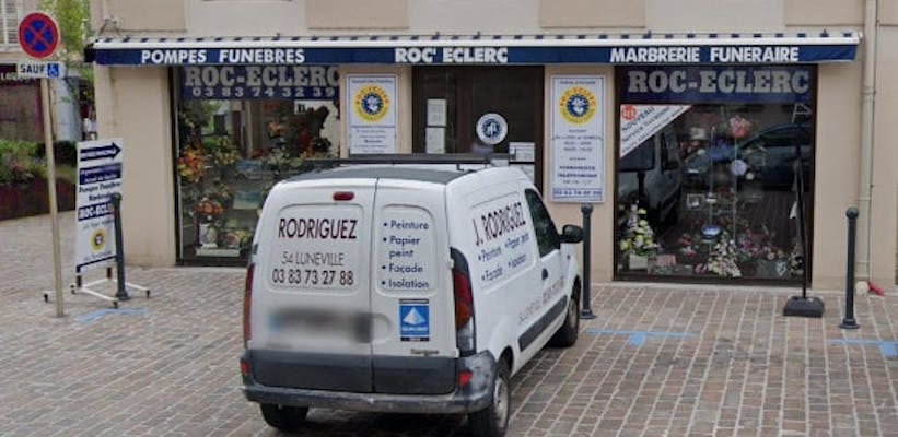 Photographie de Pompes Funèbres Roc-Eclerc de Lunéville