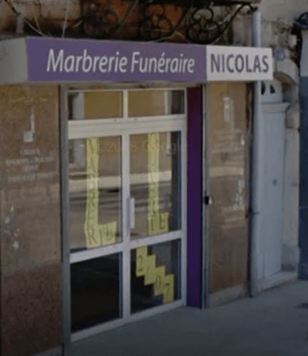 Photographie de la Marbrerie Funéraire Nicolas