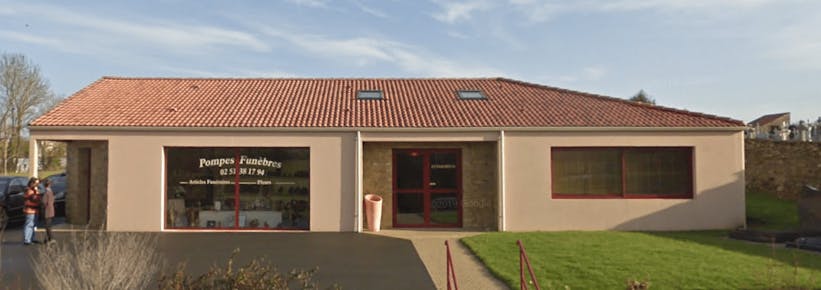 Photographie de la Pompes Funebres Laporte de Chavagnes-en-Paillers