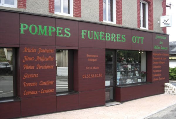 Photographie Pompes Funèbres OTT de Guéret