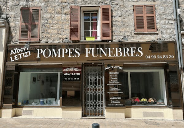 Photographie de la Pompes Funèbres Albert Letizi