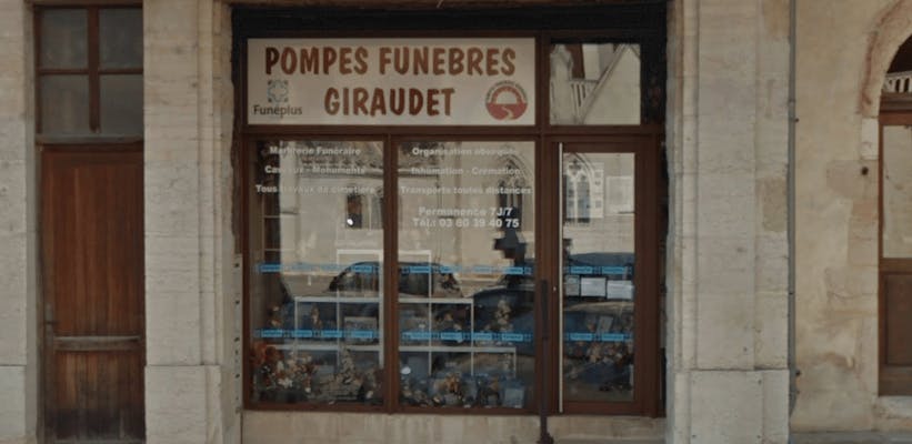 Photographie Pompes Funèbres Giraudet d'Auxonne