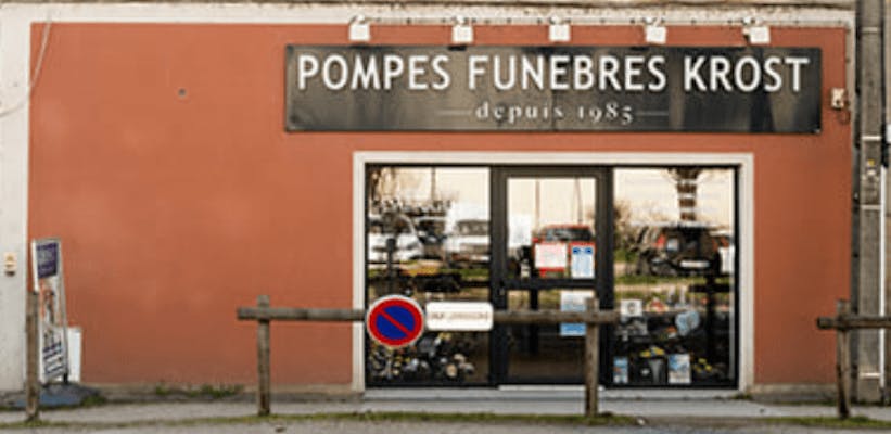 Photographie de la Pompes Funèbres Krost