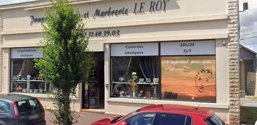 Photographie de Pompes Funèbres Le Roy de Falaise