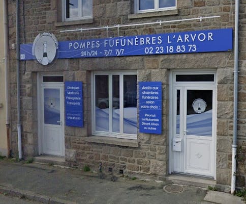 Photographie de la Pompes funèbres L’Arvor de Pleurtuit
