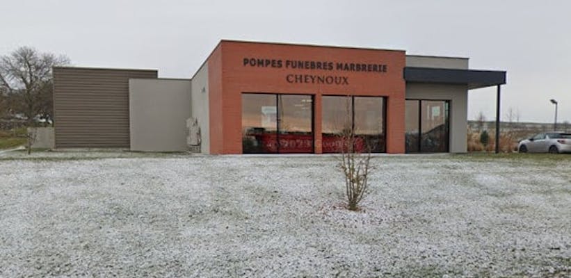 Photographie de la Pompes Funèbres Cheynoux de Vic-le-Comte