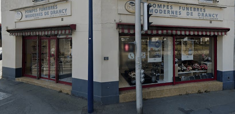 Photographie de la Pompes Funèbres et Marbrerie Moderne de Drancy