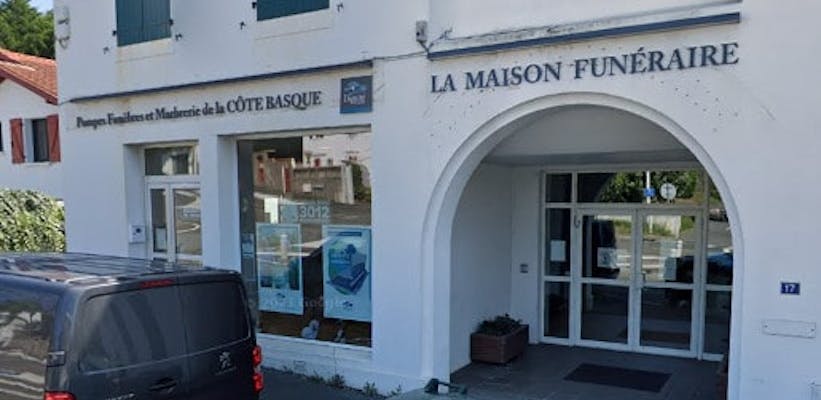 Photographie de la Pompes Funèbres Côte Basque de Biarritz
