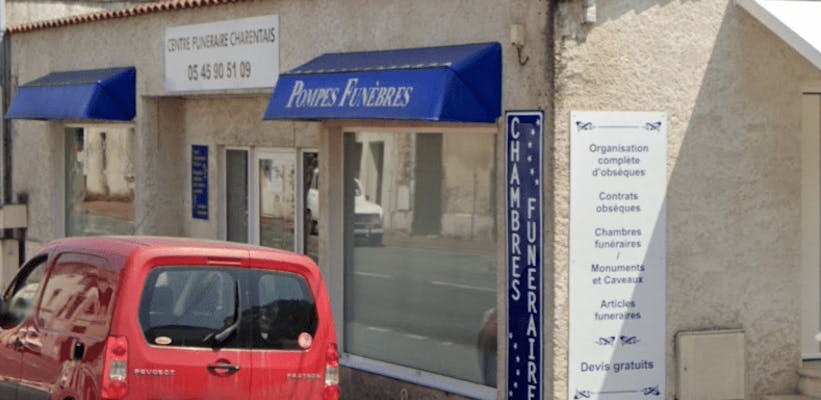 Photographie de la Pompes Funèbres Charentais