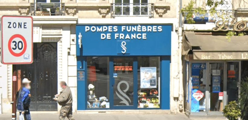 Photographie de Pompes Funèbres de France