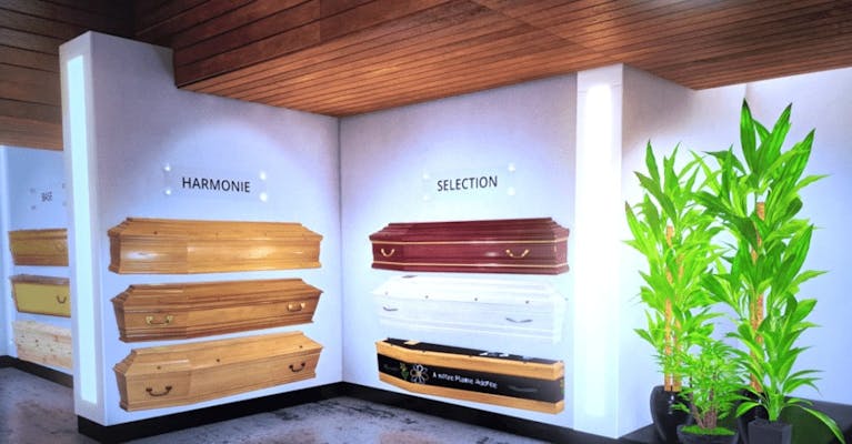 Photographie de la Pompes funèbres Hardy  de La Haye-Pesnel