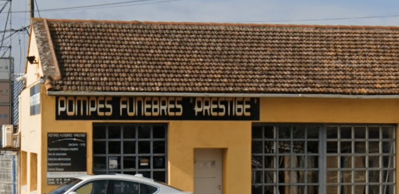 Photographie de la Pompe Funèbre PF PRESTIGE
