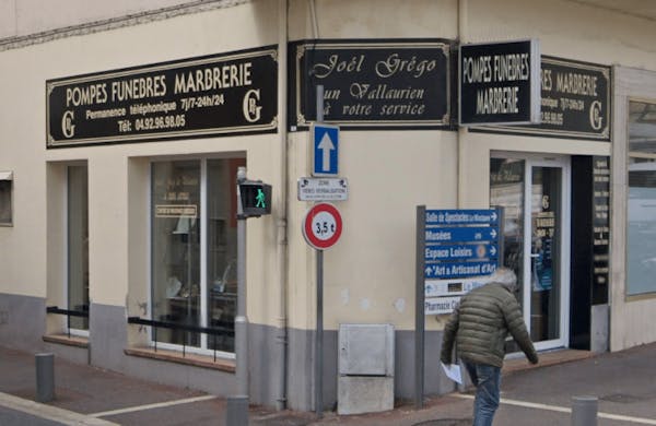 Photographie d' Assistance Pompes Funèbres et Marbrerie GREGO de Vallauris