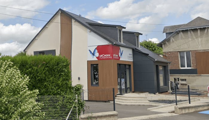 Photographie de la Pompes Funèbres Marbrerie Delattre de Noyon