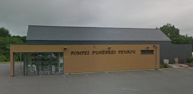 Photographie de la Pompes Funèbres Peurou
de la ville de Bourbriac