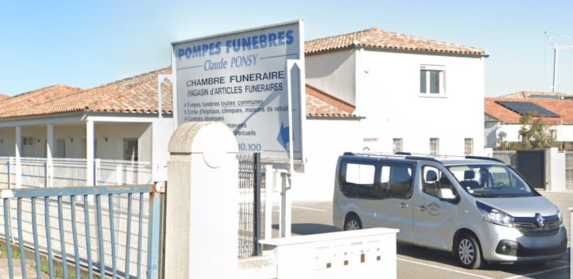 Photographie Pompes Funèbres Ponsy de Lunel