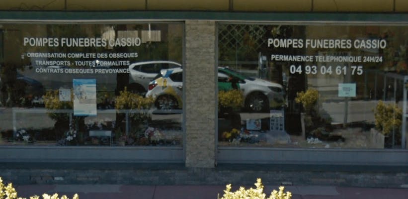 Photographie de la Pompes Funèbres Cassio