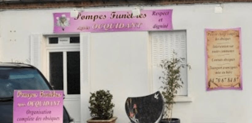 Photographie de la Pompes Funèbres Marbrerie Agnès Ocquidant