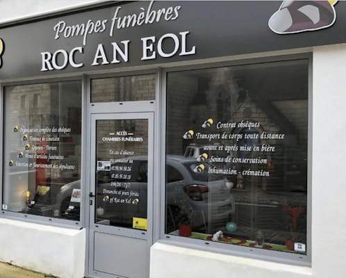 Photographie de la Pompes Funèbres Roc an Eol