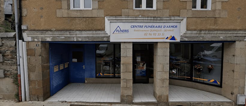 Photographie de la Pompes funèbres Quinquis 
 de la ville de Tréguier